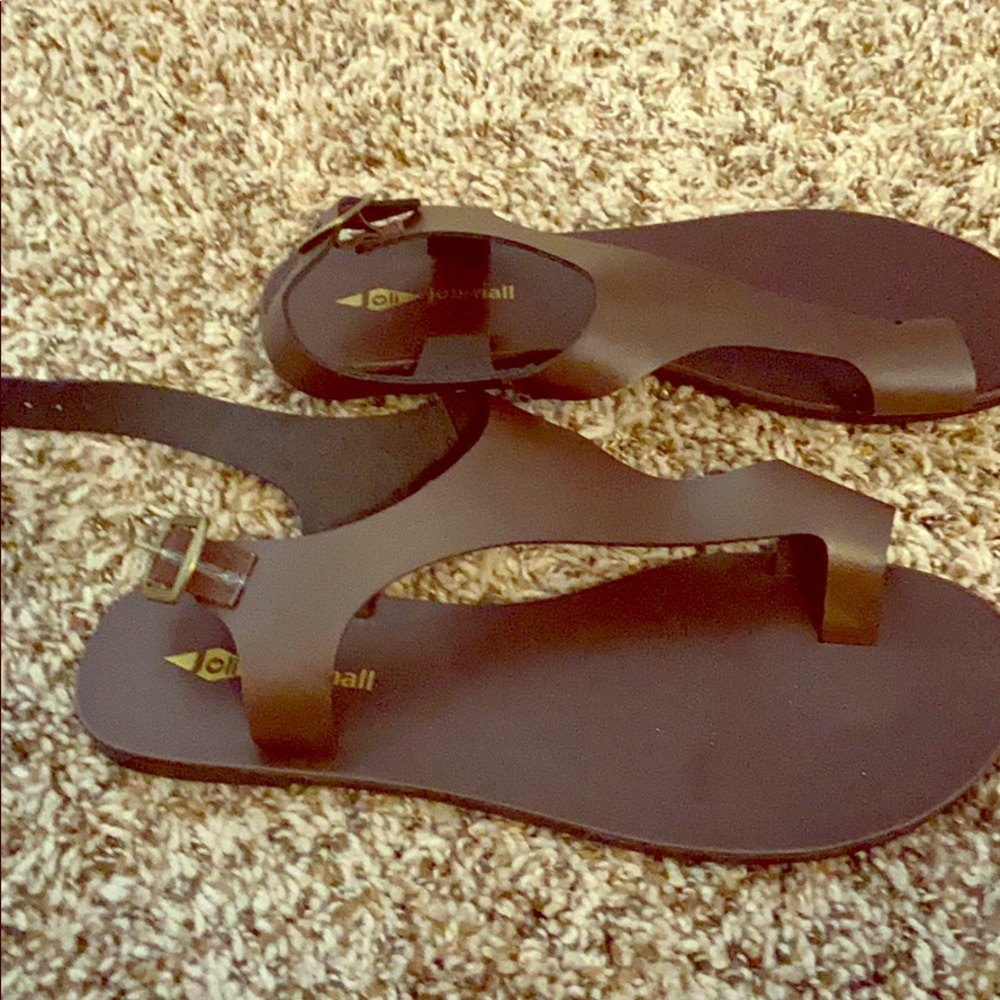 Brown Leather Sandals
